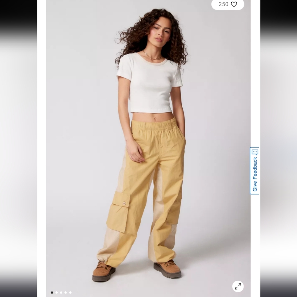 urban outfitters OBEY Dylan Ultra-Baggy Cargo Pant Size Small $130